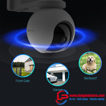 Camera Wifi quay quét dùng pin EZVIZ EB8 4G 2K