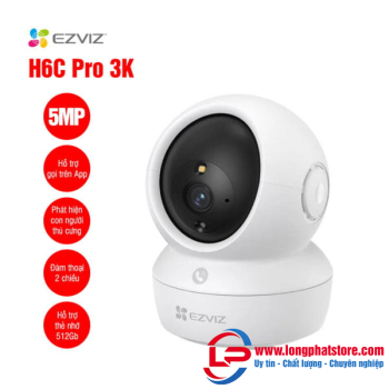 Camera WiFi quay quét EZVIZ H6C Pro 3K 5MP