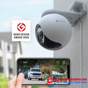 Camera WiFi Quay Quét, Ống kính kép EZVIZ C8PF 2MP