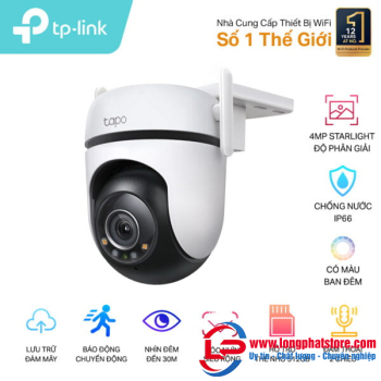 Camera Wifi TP-Link Tapo C520WS 2K [Quay Quét Ngoài Trời]