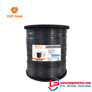 Cáp điện thoại 500m Việt Hàn CAT3 25AWG + Cường lực HDPE