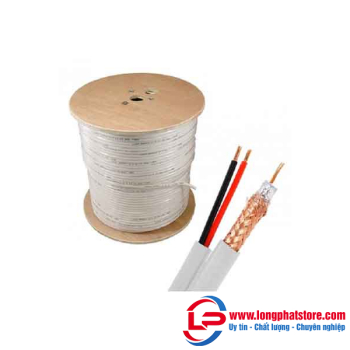 Cáp đồng trục liền nguồn Sino RG59 + 2C hợp kim (305m)
