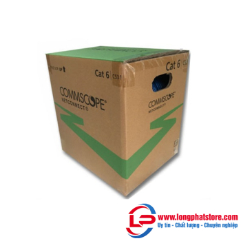 Cáp mạng AMP Commscope CAT6 UTP 23AWG (1427254-6)