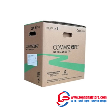 Cáp mạng AMP Commscope CAT6 UTP 24AWG (1427071-6)