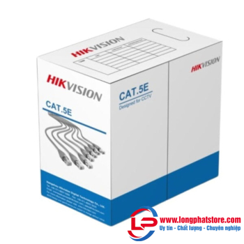 Cáp mạng Cat 5E Hikvision DS-1LN5EUEC0