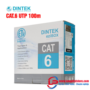 Cáp mạng Dintek CAT.6 UTP 100m (1101-04063)
