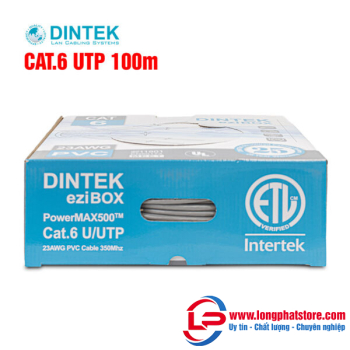 Cáp mạng Dintek CAT.6 UTP 100m (1101-04063)