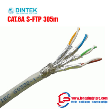 Cáp mạng Dintek CAT.6A S-FTP 305m (1105-06027)