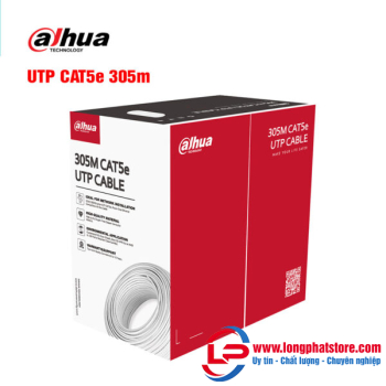 Cáp mạng UTP CAT.5E 305m DAHUA DH-PFM920I-5EUN-h (Vỏ màu Xám)