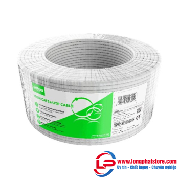 Cáp mạng UTP CAT.5E lõi hợp kim 100m DAHUA DH-PFM922I-5EUN-C-100