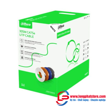 Cáp mạng UTP CAT.5E lõi hợp kim 305m DAHUA DH-PFM922I-5EUN-C