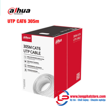 Cáp mạng UTP CAT.6 305m DAHUA DH-PFM920I-6UN-CN (Vỏ màu Trắng)
