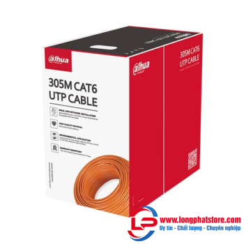 Cáp mạng UTP CAT.6 lõi hợp kim 305m DAHUA DH-PFM922I-6UN-C