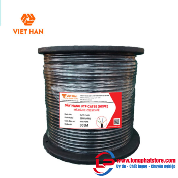 Cáp mạng 305m Việt Hàn CAT.5E UTP 24AWG HDPE 305m