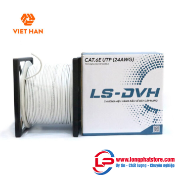 Cáp mạng 305m Việt Hàn CAT.6E UTP 24AWG 305m