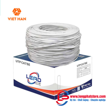 Cáp mạng 305m Việt Hàn LEAD CAT.5E UTP 26AWG 305m