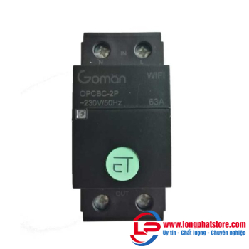 CB thông minh WIFI 1 pha 40A GOMAN GM-WCB40-366
