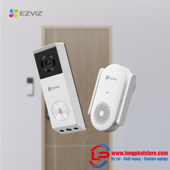 Chuông cửa thông minh dùng pin EZVIZ EP3X (3MP+2MP)
