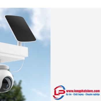 Combo camera dùng pin Ezviz BC1C 4K + tấm sạc năng lượng mặt trời F