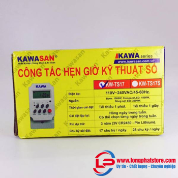 Công tắc hẹn giờ điện tử KAWA TS17C