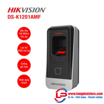 Đầu đọc thẻ Mifare, Vân tay HIKVISION DS-K1201AMF