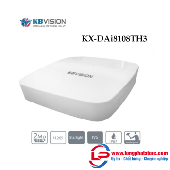 Đầu ghi hình AI 8 kênh KBVISION KX-DAi8108TH3