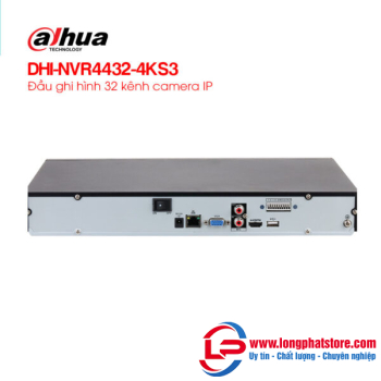 Đầu ghi hình IP 32 kênh DAHUA DHI-NVR4432-4KS3