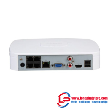 Đầu ghi hình IP PoE 4 kênh DAHUA DHI-NVR2104-P-I2