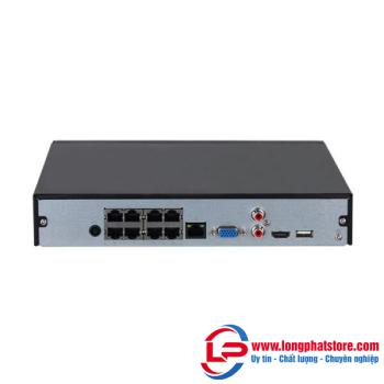 Đầu ghi hình IP PoE 8 kênh DAHUA DHI-NVR2108HS-8P-S3