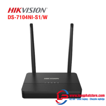 Đầu ghi hình NVS 4 kênh Hikvision DS-7104NI-S1/W
