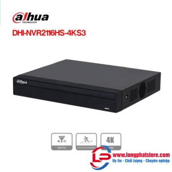Đầu ghi hình IP 16 kênh DAHUA DHI-NVR2116HS-4KS3