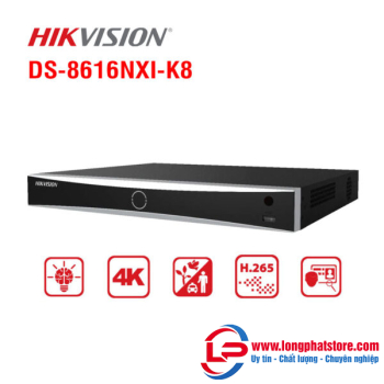 Đầu ghi IP 16 kênh HIKVISION DS-8616NXI-K8