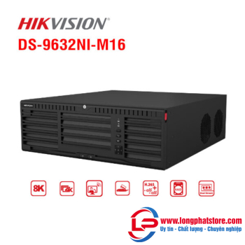 Đầu ghi IP 32 kênh HIKVISION DS-9632NI-M16