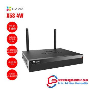Đầu ghi không dây 4 kênh EZVIZ X5S 4W