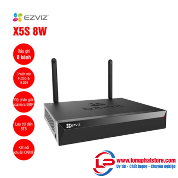 Đầu ghi không dây 8 kênh EZVIZ X5S 8W