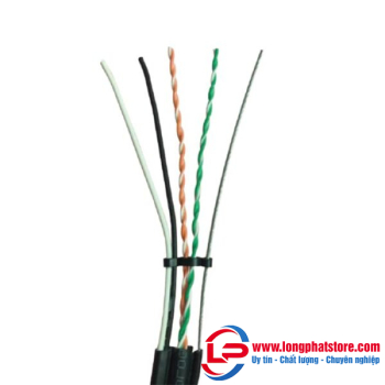 Cáp điện thoại 305m Việt Hàn CAT3 25AWG + Cường lực + Nguồn