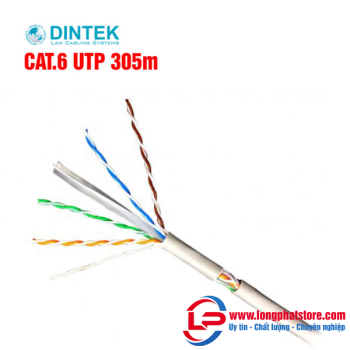 Cáp mạng Dintek CAT.6 UTP 305m (1101-04032)
