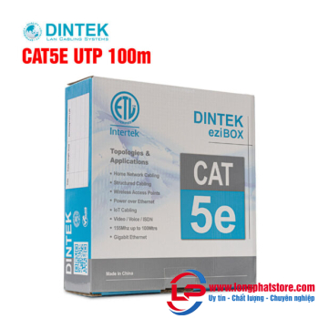 Cáp mạng Dintek CAT.5E UTP 100m (1101-03040)