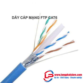 Cáp mạng Việt Hàn CAT.6E FTP 0.57mm
