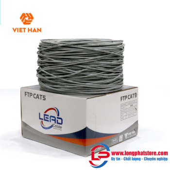 Cáp mạng 305m Việt Hàn LEAD CAT.5 FTP 25AWG 305m