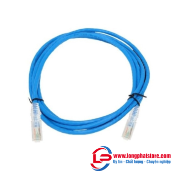 Dây nhảy mạng Cat6 17FT 5m, màu xanh AMP/Commscope NPC06UVDB-BL017F