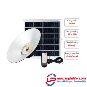 Đèn chóa năng lượng mặt trời JINDIAN JD-6128 100W