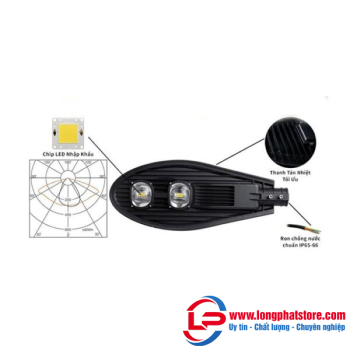 Đèn đường năng lượng mặt trời JINDIAN JD-1660 100W