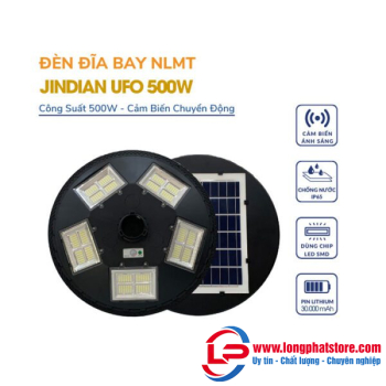 Đèn đường năng lượng mặt trời JINDIAN UFO 500W