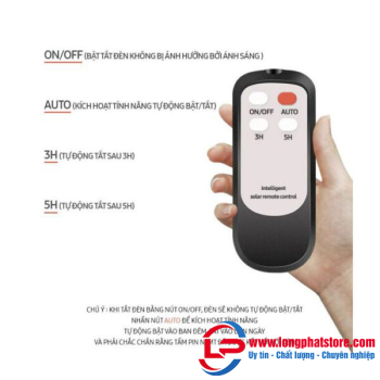 Đèn pha led năng lượng mặt trời JINDIAN JD-8800L 100W