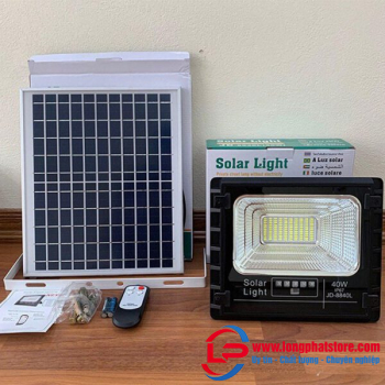Đèn pha led năng lượng mặt trời JINDIAN JD-8840L 40W