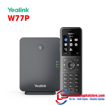 Điện thoại IP Wifi cầm tay Yealink W77P