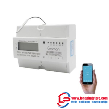 Đồng hồ điện 3 pha Wifi GOMAN GM-M366W