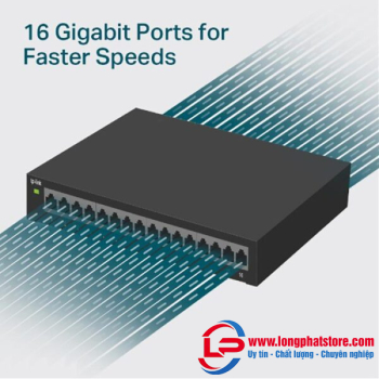 Easy Smart Switch 16 cổng Gigabit TP-LINK TL-SG116E
