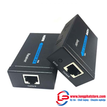 Bộ chuyển HDMI qua cáp mạng HDMI-J45 50/60M
